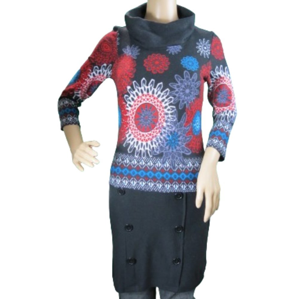 Papillon Colorful Starburst Dress - Picture 2 of 8